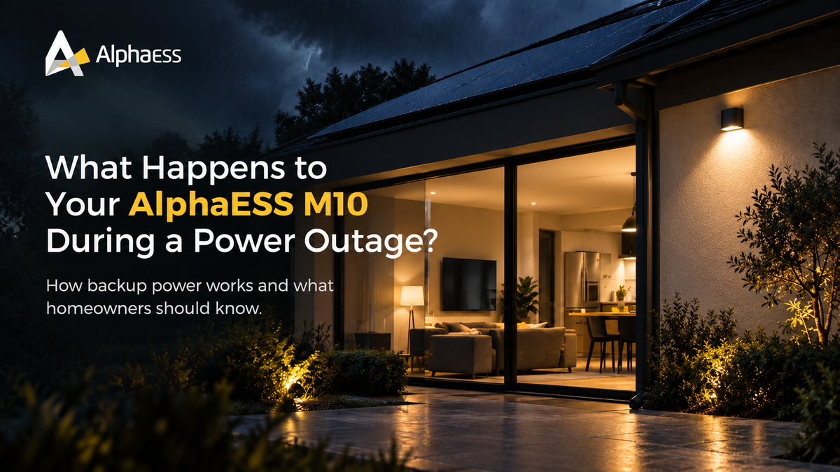 What Happens to Your AlphaESS M10 During a Power Outage?